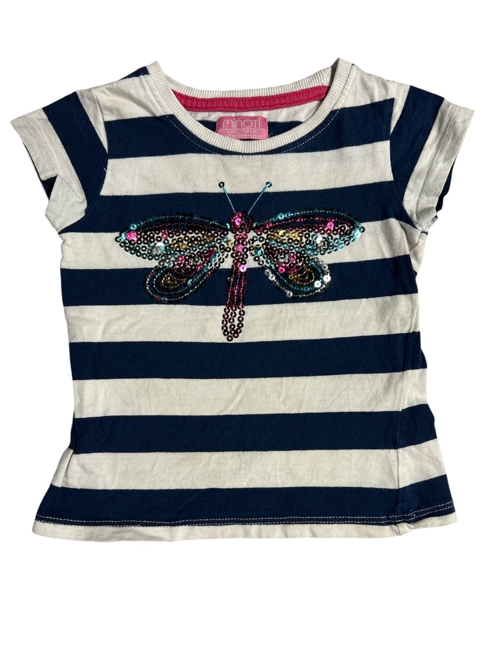 3T dragonfly sequin shirt